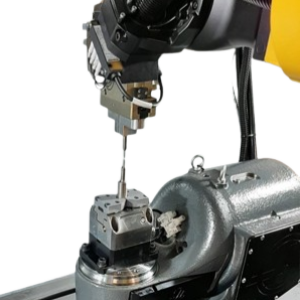 Clamping Process in the Machine